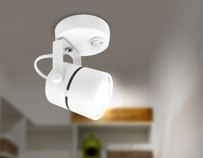 Накладной поворотный светильник с выключателем Ambrella light TA100