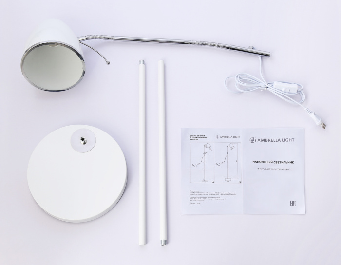 Светильник напольный с выключателем на проводе Ambrella light TR97680