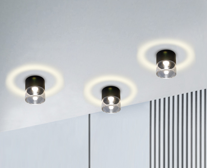 Светильник накладной Italline IT014-0201 black