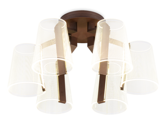 Потолочная светодиодная люстра с пультом ACRYLICA AMBRELLA LIGHT AK4033