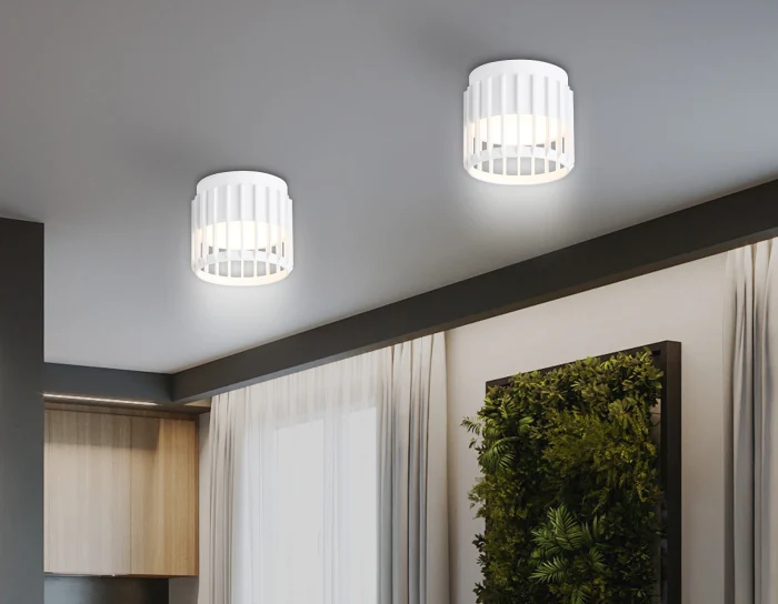 Накладной светильник со сменной лампой GX53 Ambrella light TN71151