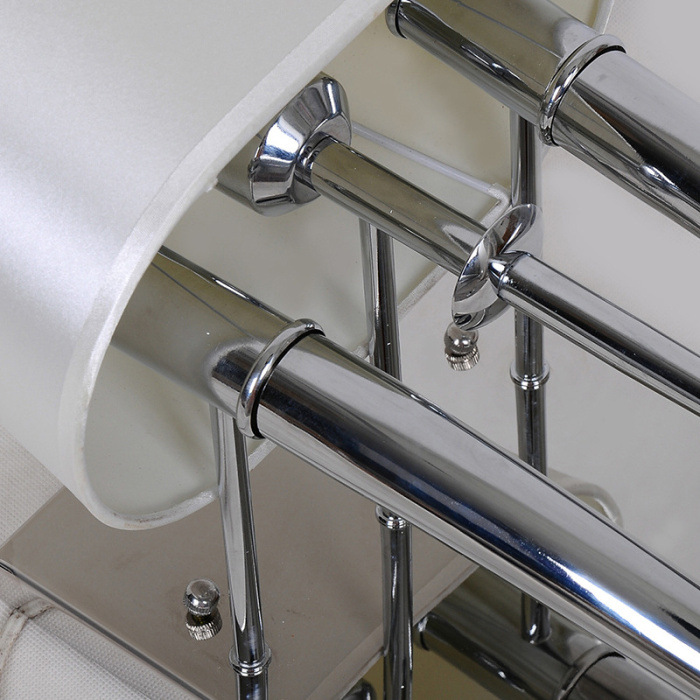 Настенный светильник Crystal Light Brunilde Ipe Cavalli H92 Silver/Black ImperiumLoft