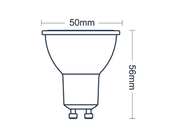Светодиодная лампа Italline TP GU10/7W/4000K