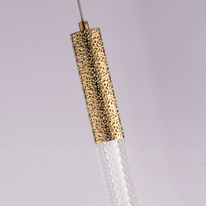 Подвесной светильник Cloyd FAGOTT P3 / выс. 150 см - золото (арт.10414)