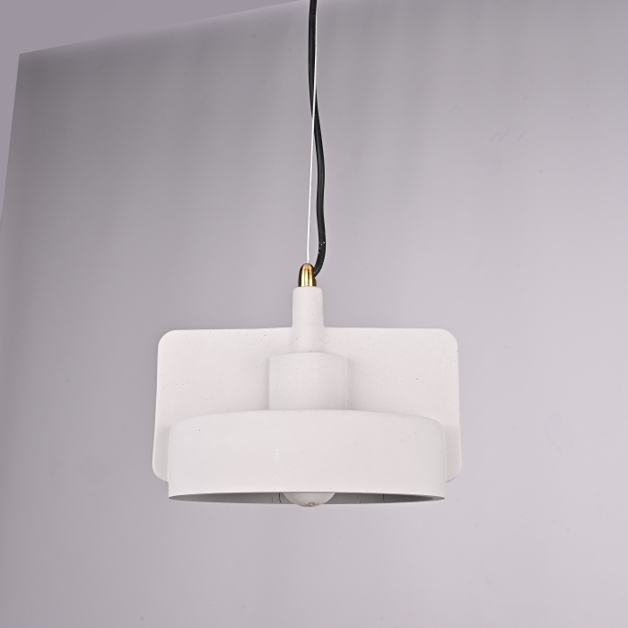 Подвесной бетонный светильник SKOVL A Серый ImperiumLoft