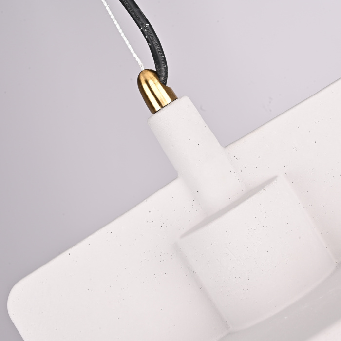 Подвесной бетонный светильник SKOVL A Серый ImperiumLoft