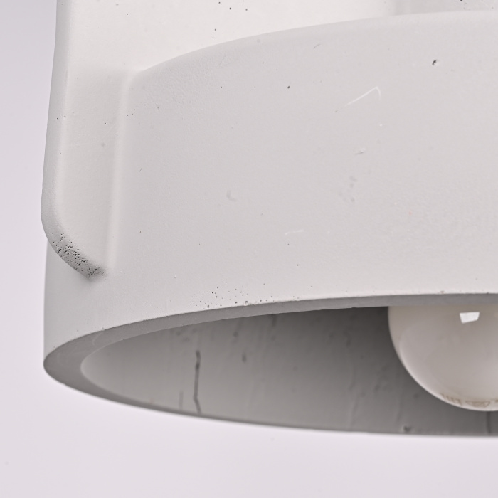 Подвесной бетонный светильник SKOVL A Серый ImperiumLoft