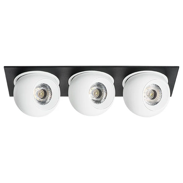 Комплект из светильника и рамки Intero Intero BALL Lightstar i537646464