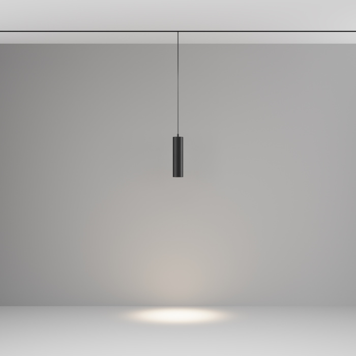 Трековый подвесной светильник Maytoni Focus LED TR041-2-12W4K-B