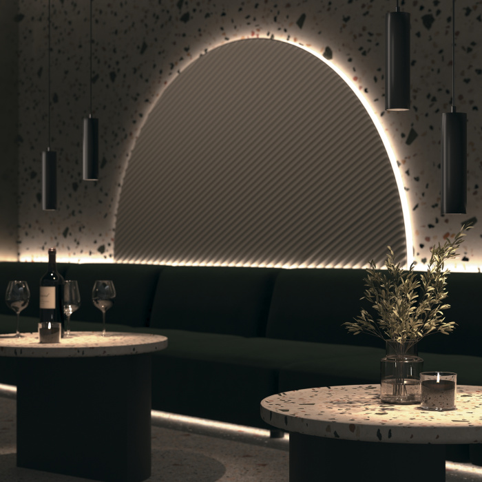 Трековый подвесной светильник Maytoni Focus LED TR041-2-12W4K-B