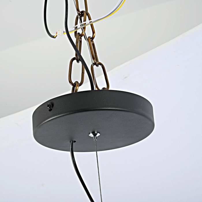 Подвесной светильник COVERT Black D60 ImperiumLoft