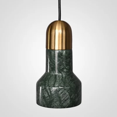 Подвесной светильник JAZZ STONE green brass ImperiumLoft