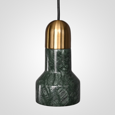 Подвесной светильник JAZZ STONE green brass ImperiumLoft