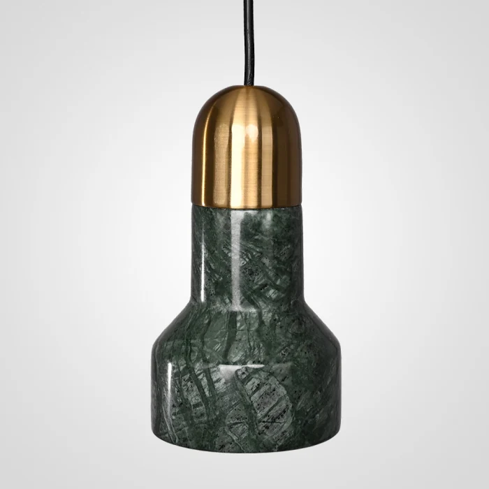 Подвесной светильник JAZZ STONE green brass ImperiumLoft