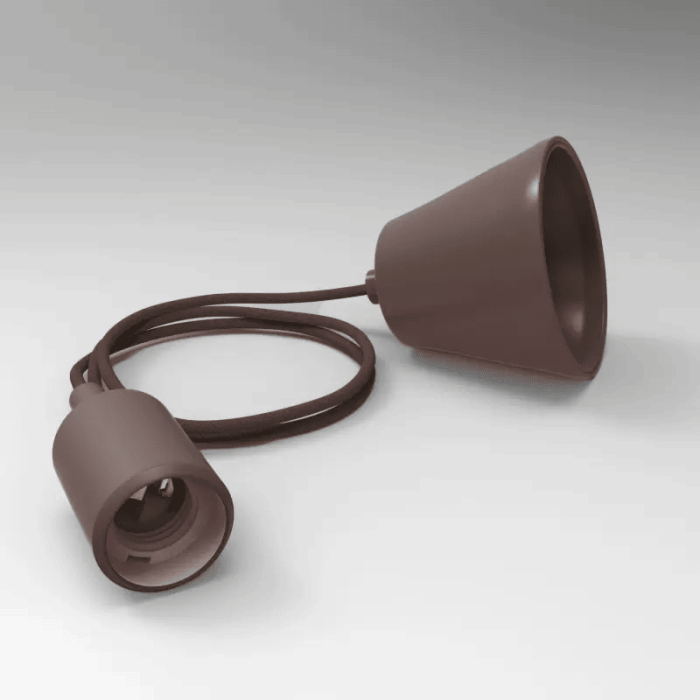 Подвесной светильник Muuto E27 Brown ImperiumLoft