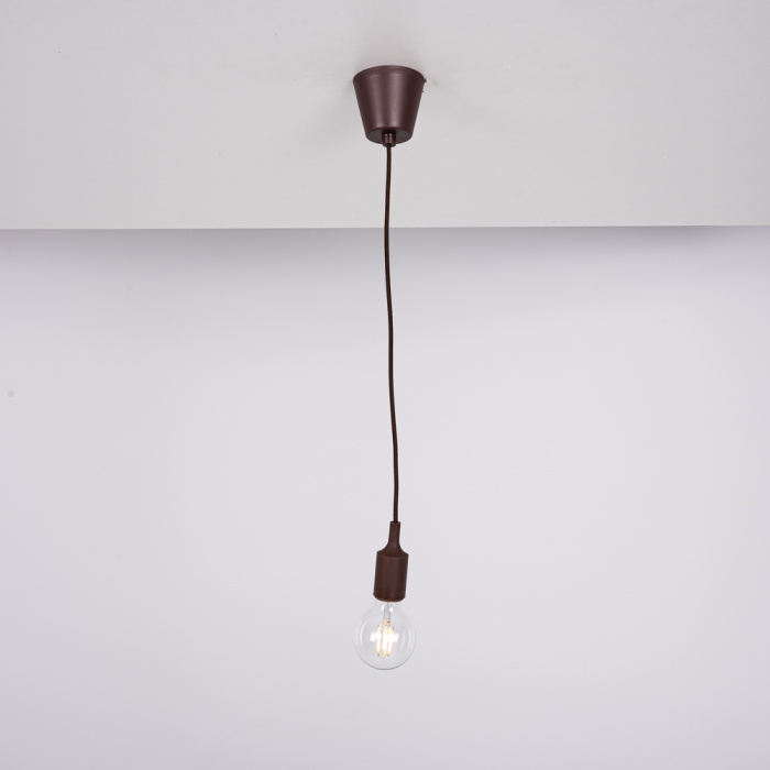 Подвесной светильник Muuto E27 Brown ImperiumLoft