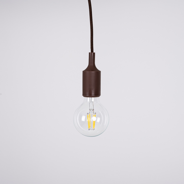 Подвесной светильник Muuto E27 Brown ImperiumLoft