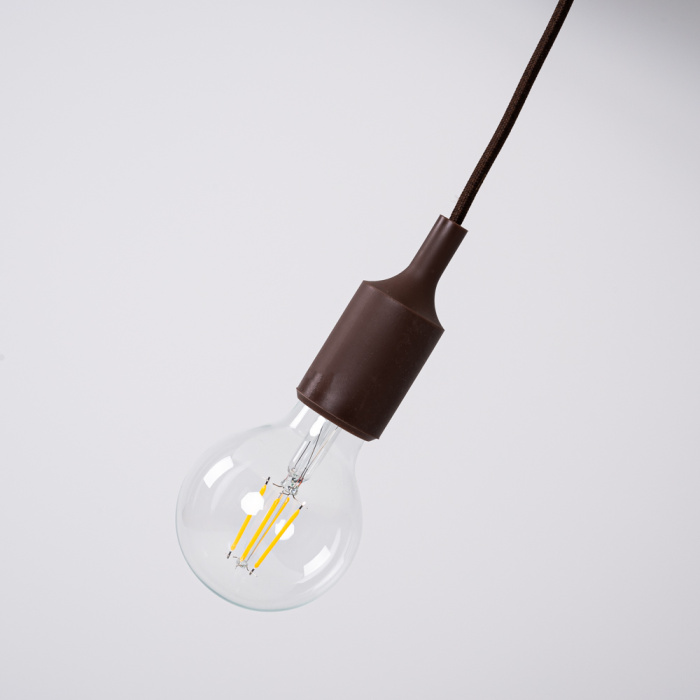 Подвесной светильник Muuto E27 Brown ImperiumLoft