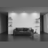 Встраиваемый светильник Maytoni Gyps Modern DL002-WW-02-W