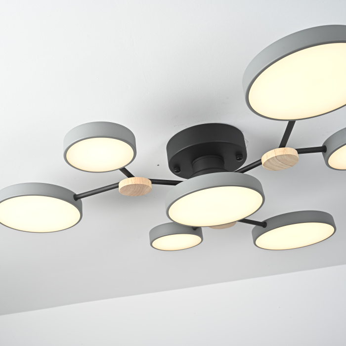 Потолочная люстра GAMMA D88 Grey ImperiumLoft