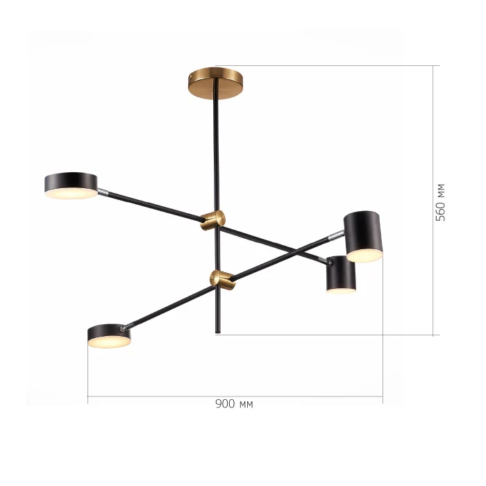 Светильник потолочный RODRIGO ST LUCE SL1604.432.04