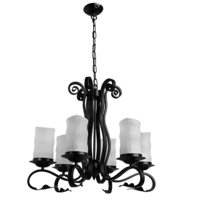 Люстра подвесная Arte Lamp SCROLL A7915LM-6BK
