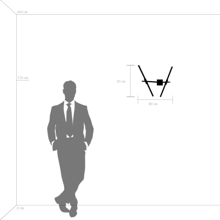 Бра Struttura Lightstar 742627