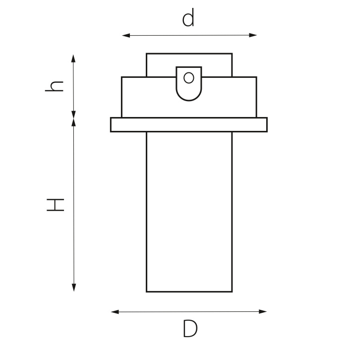 Светильник точечный встраиваемый декоративный со встроенными светодиодами Intero TUBO Lightstar 217264