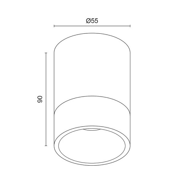 Накладной светильник Ledron SLC78021/4W White