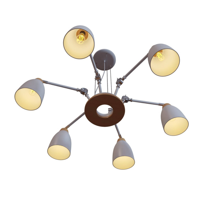 Подвесная люстра Loft it Watchman LOFT4402/6WH