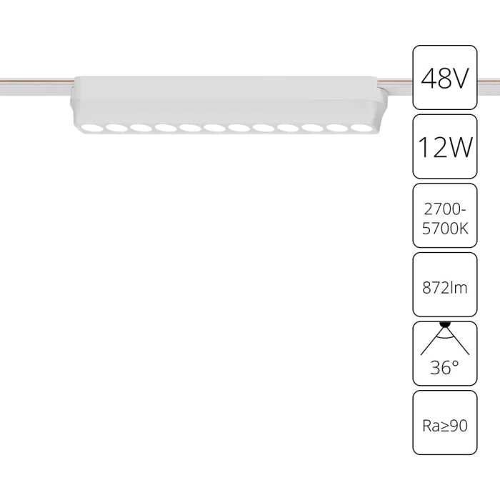 Магнитная трековая система Arte Lamp RAPID A2954PL-1WH