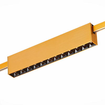 Магнитный трековый светильник FARM Золотистый LED 1*12W 4000K 706Lm Ra90 40 IP20 L232x ST816.246.12