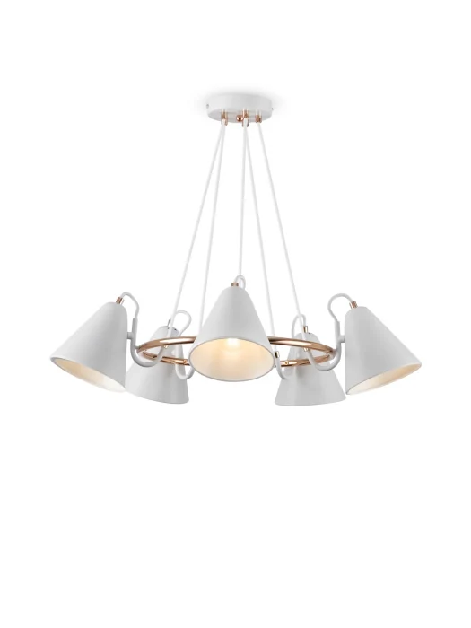 Подвесная люстра Freya Falke Market FR8001PL-05WG