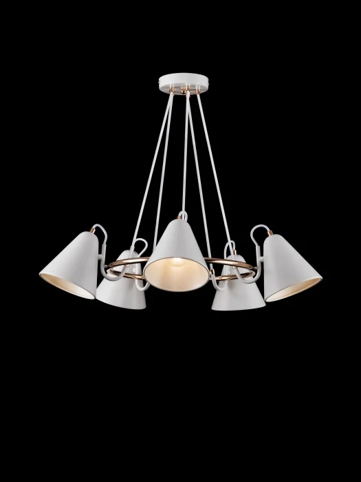 Подвесная люстра Freya Falke Market FR8001PL-05WG