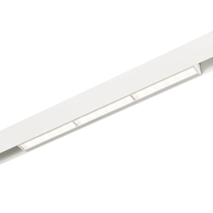 Магнитный трековый светильник Белый LED 1*18W 4000K 1 400Lm Ra>90 120° IP20 L330xW22xH4 ST804.546.18