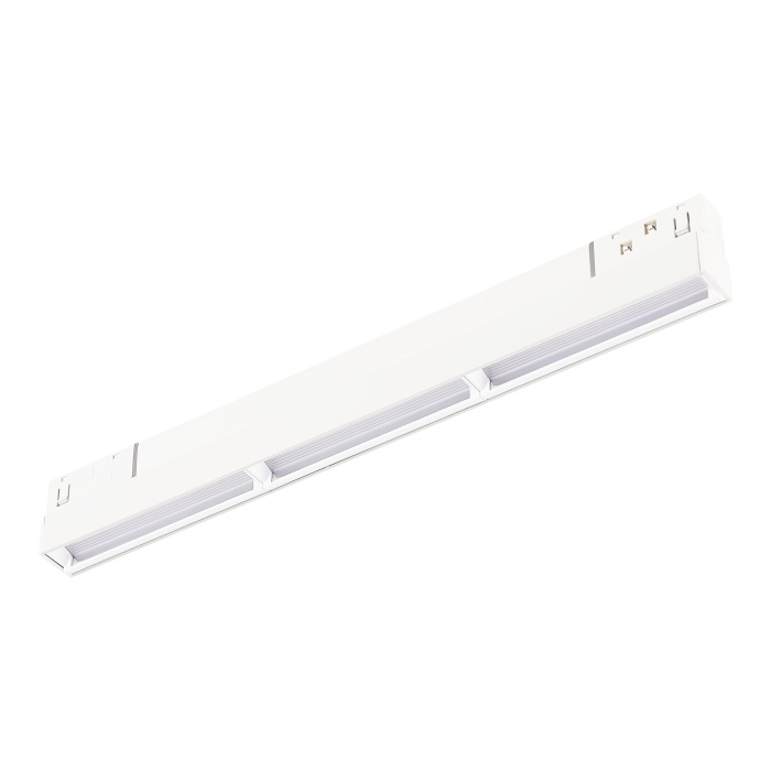 Магнитный трековый светильник Белый LED 1*18W 4000K 1 400Lm Ra>90 120° IP20 L330xW22xH4 ST804.546.18