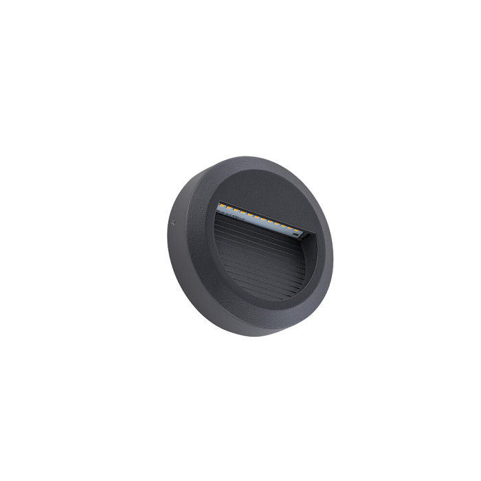 Встраиваемый светильник Nowodvorski Sidewalk Round Led Black 8147