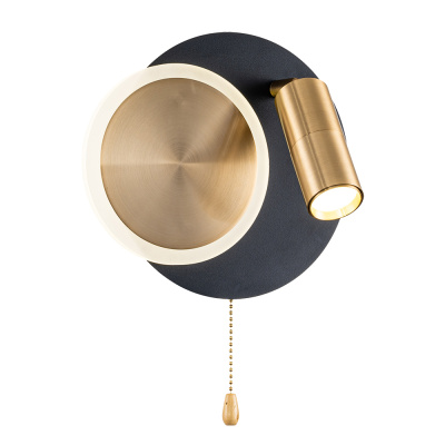 Светильник настенный Arte Lamp SYRMA A2213AP-2BK