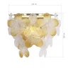Светильник настенный ST-Luce золотистый/Прозрачный, янтарный E14 2*60W SL6240.201.02