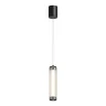 Светильник подвесной ST-Luce Черный/Прозрачный LED 1*8W 4000K SL6224.403.01