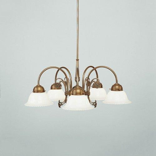 Люстра на штанге Berliner Messinglampen D36-10opB