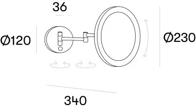 Бра Leds C4 REFLEX
