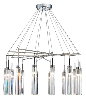 Подвесной светильник 4524+10/S chrome Newport