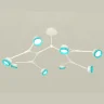 Комплект подвесного поворотного светильника с композитным хрусталем Ambrella light XB9059202