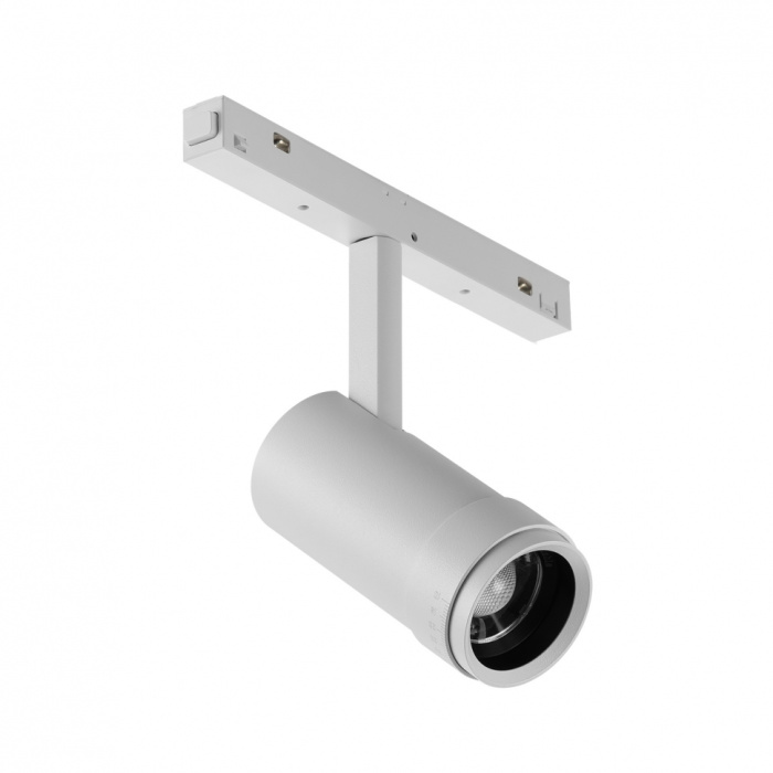 Светильник трековый магнитный поворотный iLedex VISION ZOOM 4822-020-D47-10W-10/60DG-4000K-WH