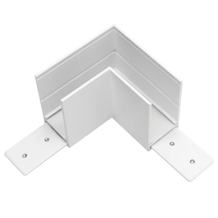 Соединитель PRO L-образный горизонтальный Teta Lightstar 505126-ALU