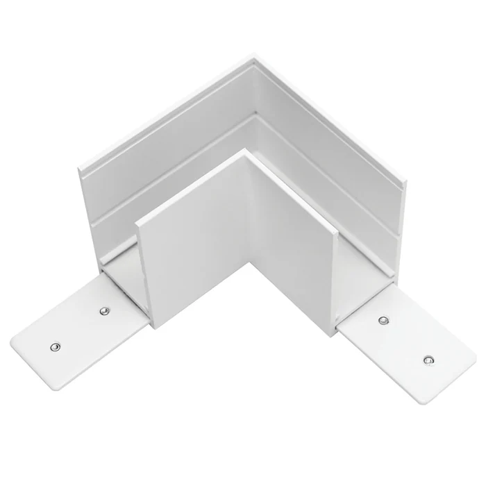 Соединитель PRO L-образный горизонтальный Teta Lightstar 505126-ALU