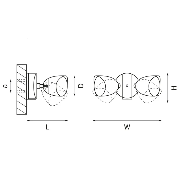 Светильник светодиодный уличный Diva Lightstar 374237