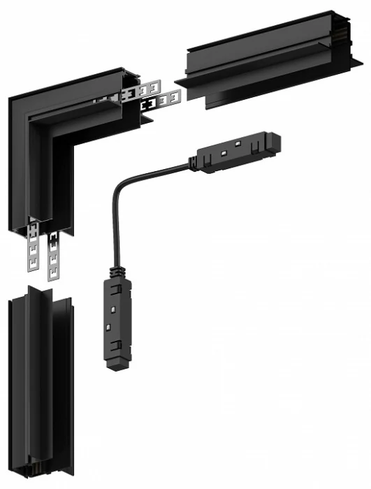 Соединитель угловой внутренний для треков встраиваемых Hesby Lighting ElDeko 0063