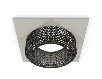 Комплект встраиваемого светильника с композитным хрусталем Ambrella light XC7633021